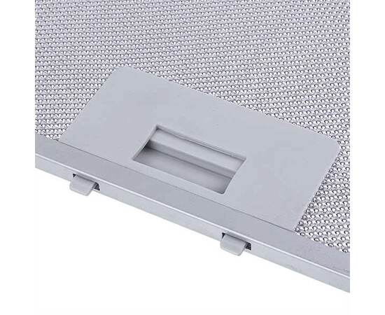 Зображення 2 Фільтр жировий для витяжки (металевий) 248x222x8mm (під защіпки, універсальний)