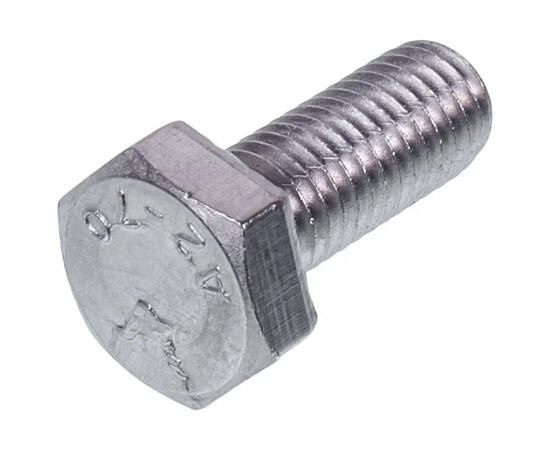 Изображение 3 Болт крепления шкива с полной резьбой для стиральной машины DIN 933 (нержавейка) M10x25