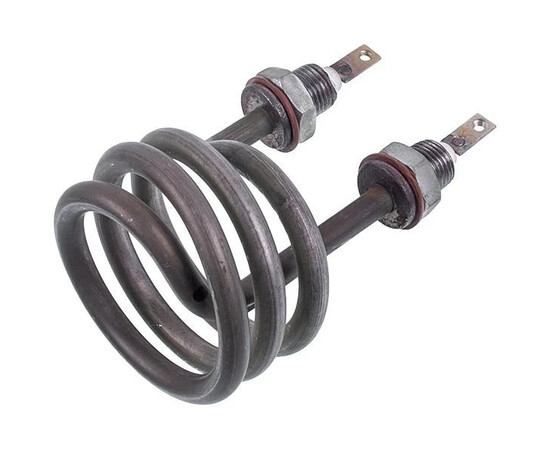 Зображення 2 Тен для дистилятора 2 кВт (нержавіюча сталь) H=80 мм, M16