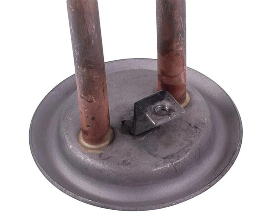 Зображення 4 Тен для бойлера 34013330000 Kawai 700W (мідь) L=240mm фланець 64mm (під анод M4)