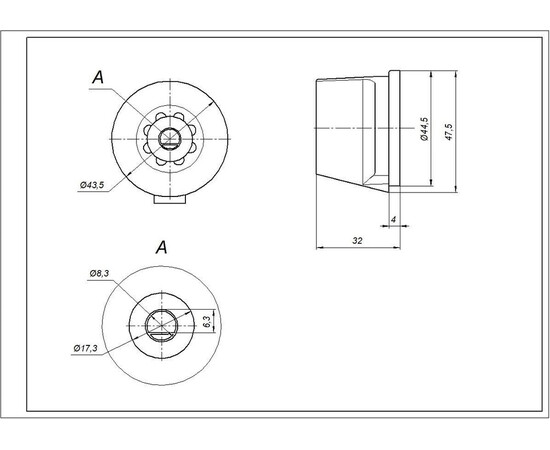 Зображення 6 Набір універсальних ручок регулювання для плити (5 шт.)
