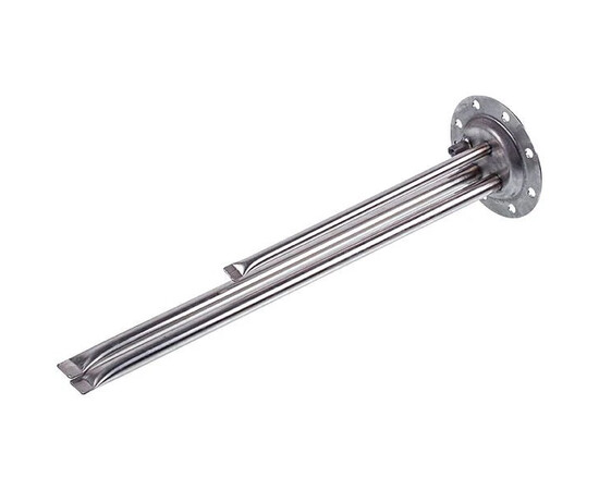 Зображення 2 Фланець під сухі тени для бойлера Klima Hitze D зовнішній=120mm L трубок=430/280mm (під анод M8)