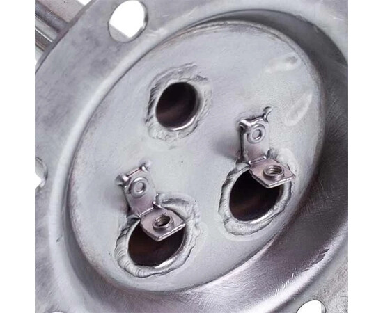 Зображення 5 Фланець під сухі тени для бойлера Klima Hitze D зовнішній=120mm L трубок=430/280mm (під анод M8)