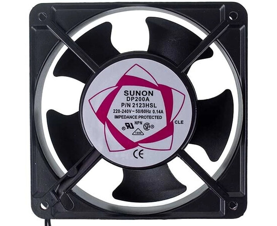 Изображение 3 Вентилятор квадратный Sunon DP200A 2123HLS 120x120x38mm 220-240V 0,14A
