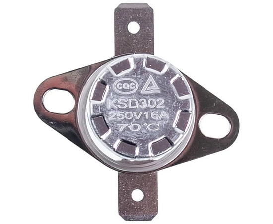 Зображення 2 Термостат для конвекторного обігрівача KSD302 250V 16A 70°C