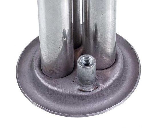 Изображение 4 Фланец под сухие тэны для бойлера Thermex D наружный=62mm L трубок=430mm (под анод M6)