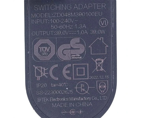 Зображення 2 Адаптер для акумуляторного пилососа Rowenta SS-2230002625 U=39V