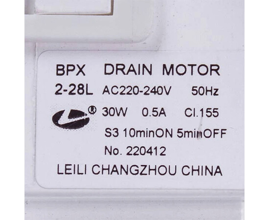 Зображення 2 Помпа для посудомийної машини Electrolux 140000443022 LEILI BPX 2-28L 30W