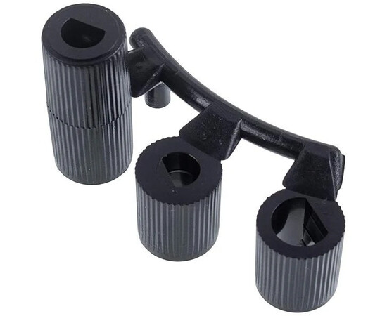 Зображення 5 Набір універсальних ручок регулювання (5 шт.) плити з перехідниками