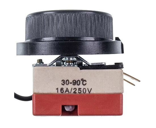 Зображення 4 Термостат для бойлера WHD90E 16A 220V L=1000mm Tmax = 90°C + ручка керування (2 клеми)