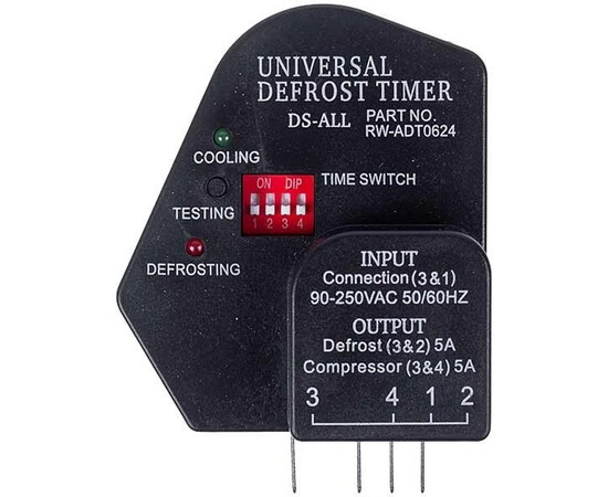 Зображення 5 Таймер відтайки (6-24 годин/15-32 хв) для холодильника DS ALL RW-ADT0624