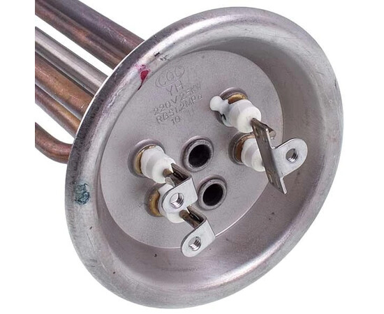 Изображение 5 Тэн для бойлера Thermex 1500+1000W (медный) L=300mm фланец 92mm (под анод M6)