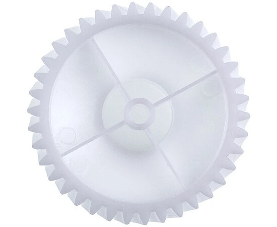Изображение 3 Шестерня большая для мясорубки Zelmer  Bosch 00793638 (187.0005) D=30,5(25)/81mm, H=61/17(78)mm, Z=12внутр./38косые