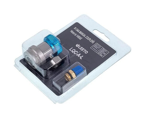 Зображення 4 Заправна муфта низького тиску для автокондиціонерів LEETO LQC-A-L швидкознімна