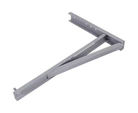 Зображення 2 Кронштейни К2 (2 шт. П-профіль, сірий) 330x500mm для встановлення кондиціонера