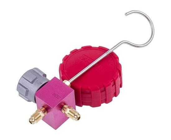 Изображение 3 Манометрический коллектор 1- вентильный VALUE VMG-1-S-H (R32 R22 R410a)