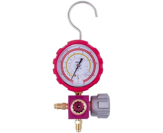 Изображение 4 Манометрический коллектор 1- вентильный VALUE VMG-1-S-H (R32 R22 R410a)