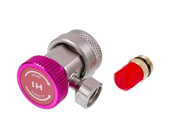 Зображення 2 Заправна муфта високого тиску для автокондиціонерів LEETO LQC-A-H швидкознімна