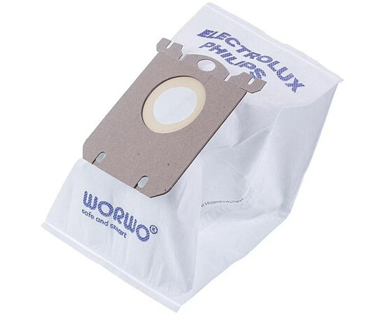 Зображення 4 Набір мішків (12 шт) ELMB01X12K S-BAG WORWO для пилососа Electrolux/Philips