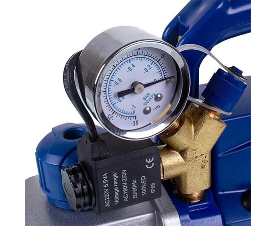 Изображение 3 Вакуумный насос с манометром LEETO XZ-1B-SV (1 ступ. 42 л/мин.)