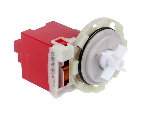 Зображення 4 Помпа (насос) для пральної машини 00215268 Copreci 30 Вт EBS 2556-3404 (контакти роздільні ззаду, на 8 засувок)