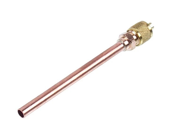 Зображення 3 Заправний клапан Шредера з трубкою 6x0.55x80mm AVX