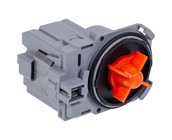 Зображення 4 Помпа (насос) для пральної машини 49023062 Askoll 25 Вт T2121 (контакти спарені спереду, на 3 засувки)