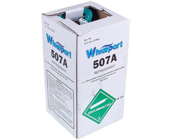 Изображение 4 Фреон R507 5.6kg (Хладагент R507, Хладон-507, Фреон 507, ДФУ-507, HFC-507)