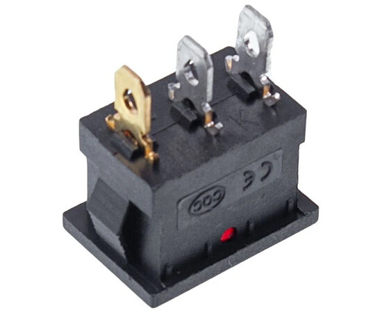 Зображення 3 Вимикач (одинарний) для бойлера KCD1 (250V, 6A), 3 контакти