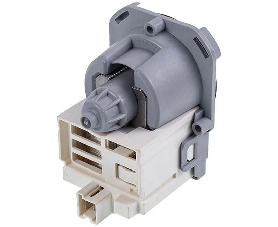 Изображение 3 Помпа (насос) для стиральной машины Whirlpool 484000000850 Askol 25 Вт T2121 (контакты спаренные сзади; на 3 защелки)