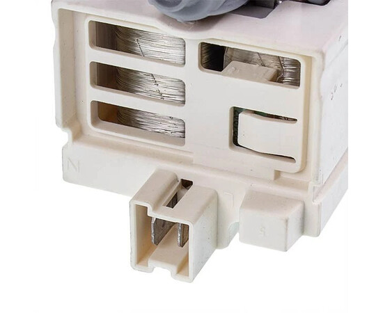 Изображение 5 Помпа (насос) для стиральной машины Whirlpool 484000000850 Askol 25 Вт T2121 (контакты спаренные сзади; на 3 защелки)