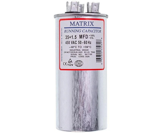 Зображення 3 Конденсатор 35+1,5uF 450V CBB65