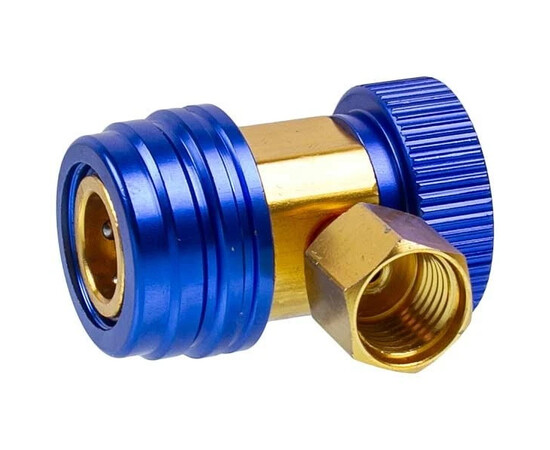 Зображення 4 Набір заправних муфт QC-L+QC-Н (низького + високого тиску) для автокондиціонерів швидкознімні