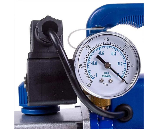 Зображення 4 Вакуумний насос із манометром LEETO XZ-2A/C-SV (1 ступ./100 л/хв.)