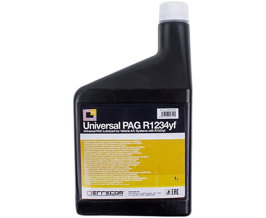 Зображення 2 Олива синтетична 1l для автокондиціонера Errecom OL6059.K.P2 Universal PAG R-1234yf