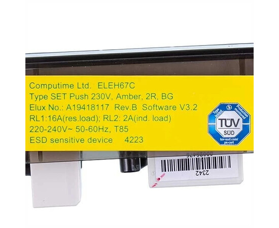 Изображение 2 Таймер электронный для духовки плиты Electrolux 140194181123