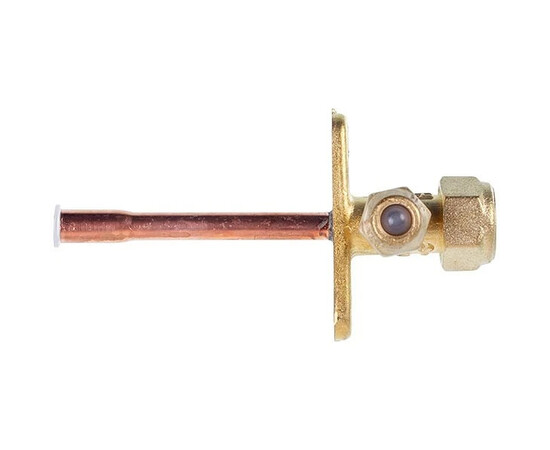 Зображення 3 Кран сервісний (порт) 1/4" прямий для кондиціонера