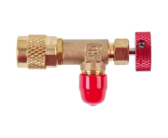 Зображення 3 Кран для заправки кондиціонерів HS-1223 (різьба внутрішня 5/16” зовнішня 5/16")