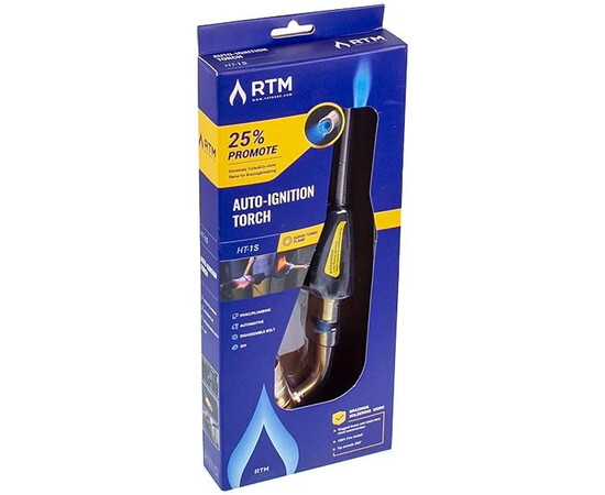 Изображение 5 Горелка газовая ручная HT 1S (под MAПП газ, с пьезоподжигом)