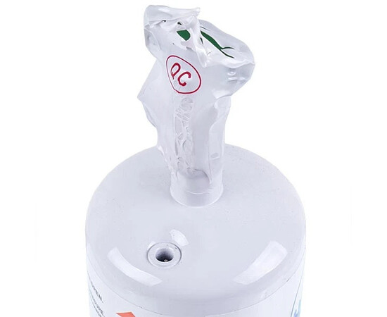 Зображення 3 Фреон R404A 0.65kg з краном (Холодоагент R404A, Хладон-404A, Фреон 404, ДФУ-404A, HFC-404 А)