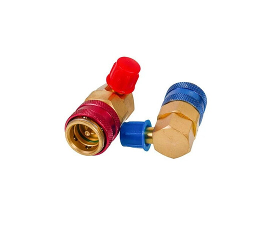 Зображення 3 Заправні муфти (2 шт.) для автокондиціонерів QC-12A 1/4"