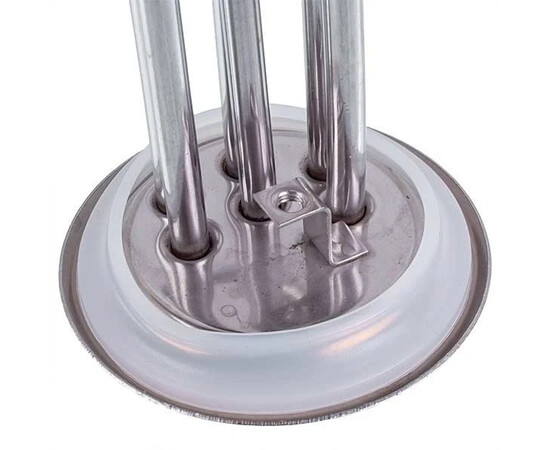 Изображение 3 Тэн для бойлера FERROLI 1500+1000W (нержавейка) L=300mm, фланец 92mm (под анод M6)