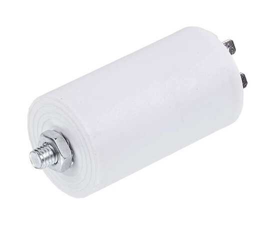 Зображення 3 Пусковий конденсатор для пральної машини CBB60 Mondo 12.5uF 450V 40x70mm (під гайку, 4 клеми)