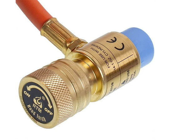 Изображение 4 Горелка газовая ручная RTM 1660 (под МАПП газ, со шлангом)