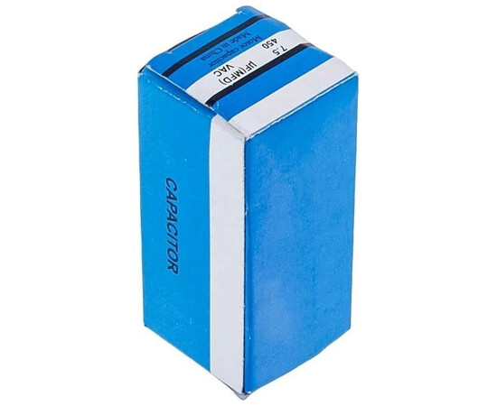 Зображення 4 Пусковий конденсатор для пральної машини CBB60 7.5uF 450V 38x60mm (під гайку, 4 клеми)