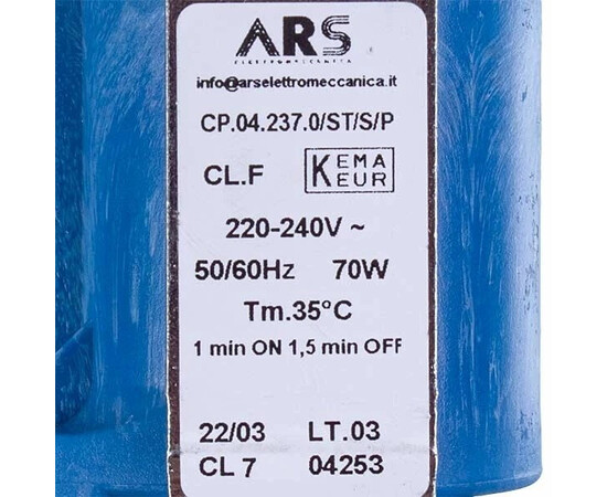 Зображення 2 Помпа для кавоварки 65W ARS Type CL10