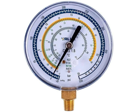 Зображення 2 Манометр низького тиску BL VALUE  (D корпуса= 80mm, R22 R134 R410 R407)