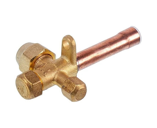 Зображення 2 Кран сервісний (порт) 1/2" прямий для кондиціонера