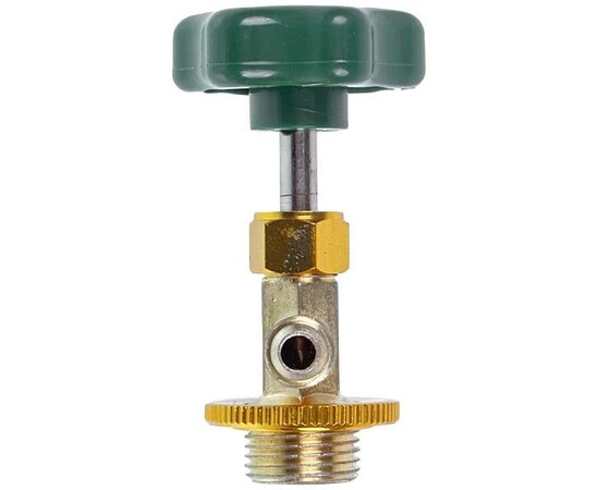 Зображення 3 Кран універсальний для заправки літрових балонів К-538/338 для R12 (з різьбою М12*1,25)