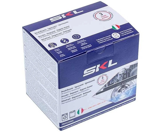 Зображення 4 SKL DET110UN Засіб для видалення жиру та накипу (12уп.x50g) для посудомийних машин